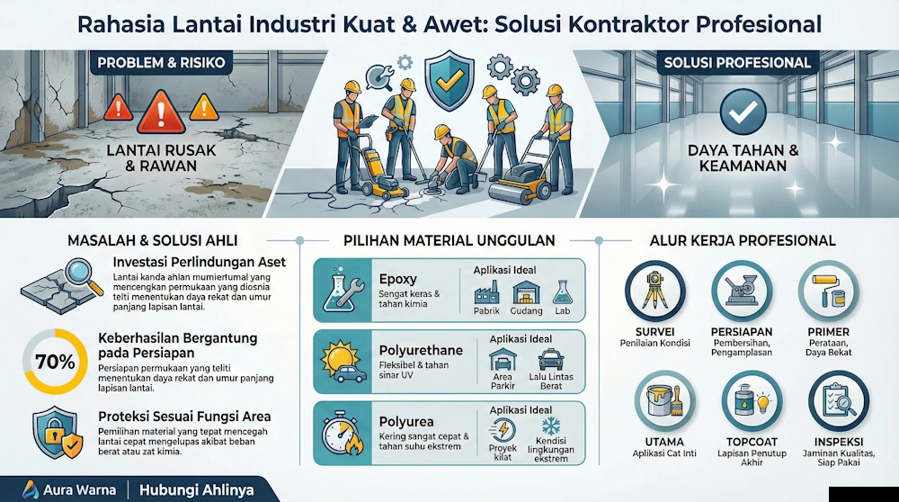 kontraktor cat lantai