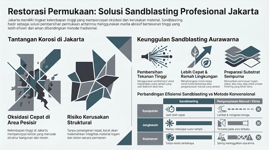 Jasa Sandblasting Jakarta