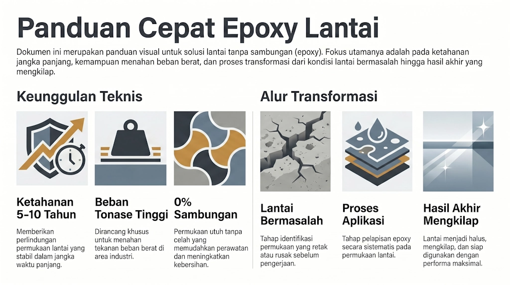 Kelebihan dan Kekurangan Epoxy Lantai